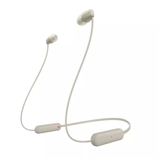 Sony WI-C100 Headset Wireless In-ear Calls/Music Bluetooth Beige