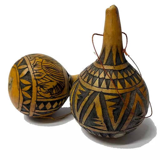 Mini Carved Gourd