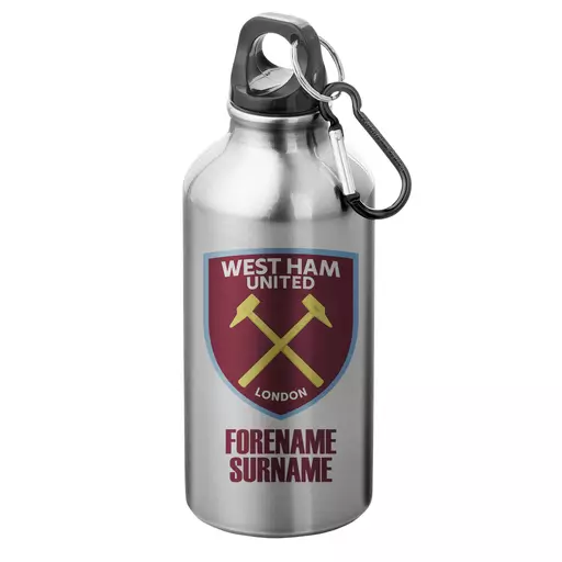 West Ham United FC Bold Crest Water Bottle