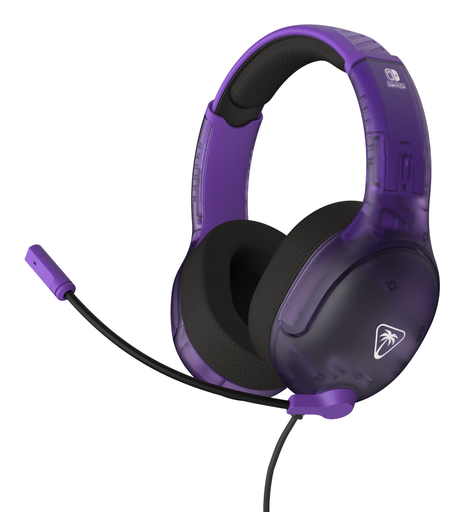 Photos - Headphones Turtle Beach Airlite Fit Ghost Purple Wired Gaming Headset 