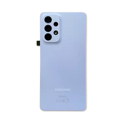 Back Cover w/ Camera Lens (Service Pack) (Blue) - For Galaxy A53 5G (A536)