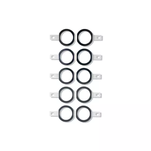 Home Button Spacer Ring (Black) (10 Pack) (CERTIFIED) - For  iPad Mini 3 / For iPad Air 2 / For iPad Pro 9.7