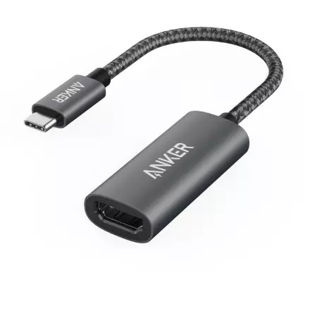 Anker A83120A1 USB graphics adapter Black, Grey