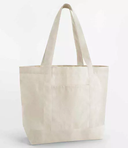 Westford Mill EarthAware® Organic Varsity Shopper