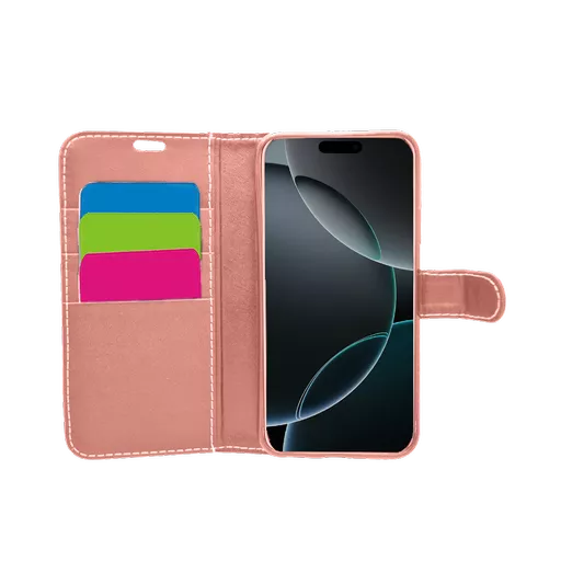 Wallet for iPhone 17 Pro Max - Rose Gold