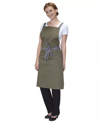 Cross Back Bib Apron