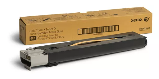 Xerox Genuine PrimeLink C9065 / C9070 Gold Toner Cartridge - 006R01802
