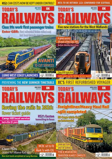 Today's Railways UK 12-issue Subscription