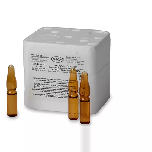 Single Dose BOD Standard ez-GGA 2ML Ampules PK 20