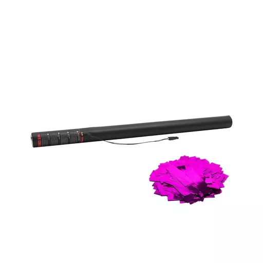 Equinox Electric Confetti Cannon 80cm Pink Metallic