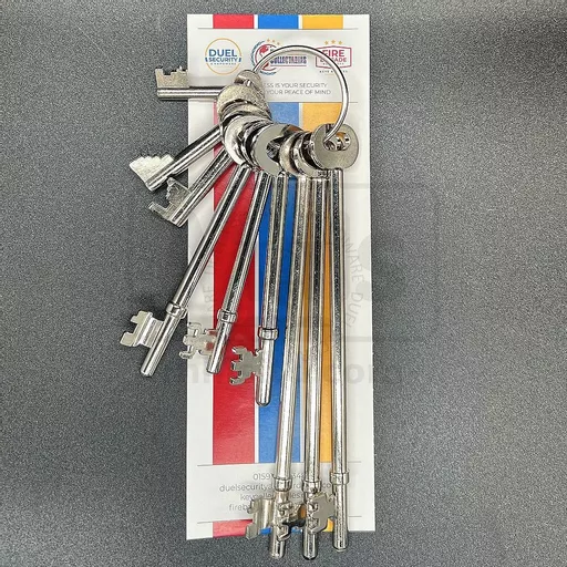 Fire Brigade FB Keys Set of 9