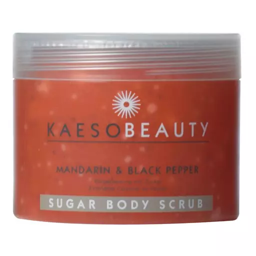 Kaeso Mandarin and Black Pepper Sugar Body Scrub 450ml