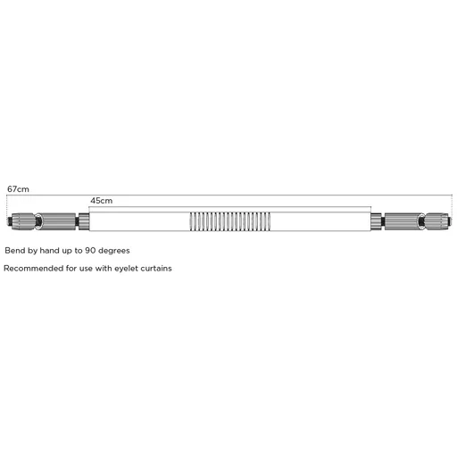 28mm 67cm Bay Pole Corner Connector Pole Line Drawing.jpg