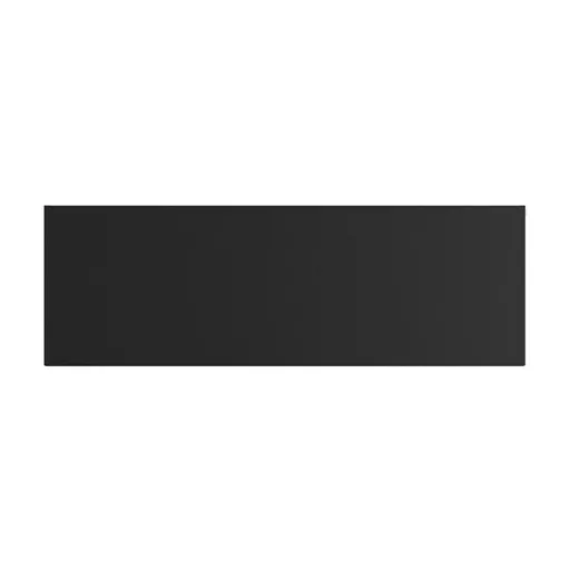 Flat Cover Plate 600 x 1800 Matt Black