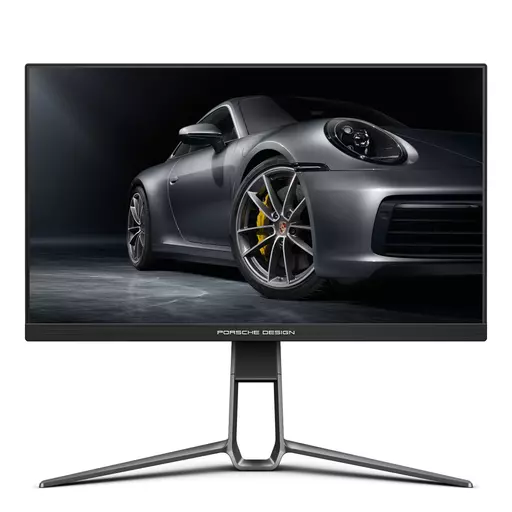 AOC Porsche PD27S LED display 68.6 cm (27") 2560 x 1440 pixels Quad HD LCD Black, Grey