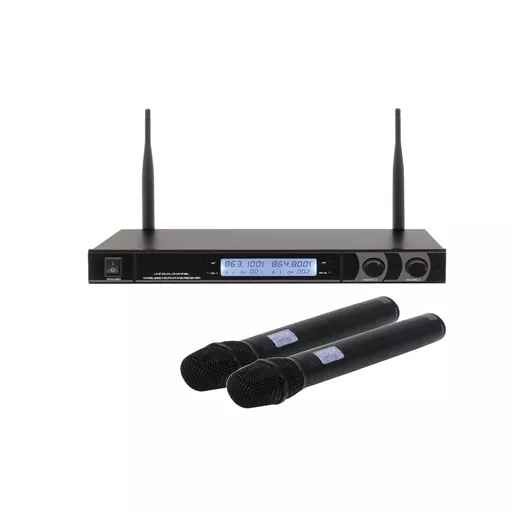 W Audio RM30T Twin UHF Handheld Mic System