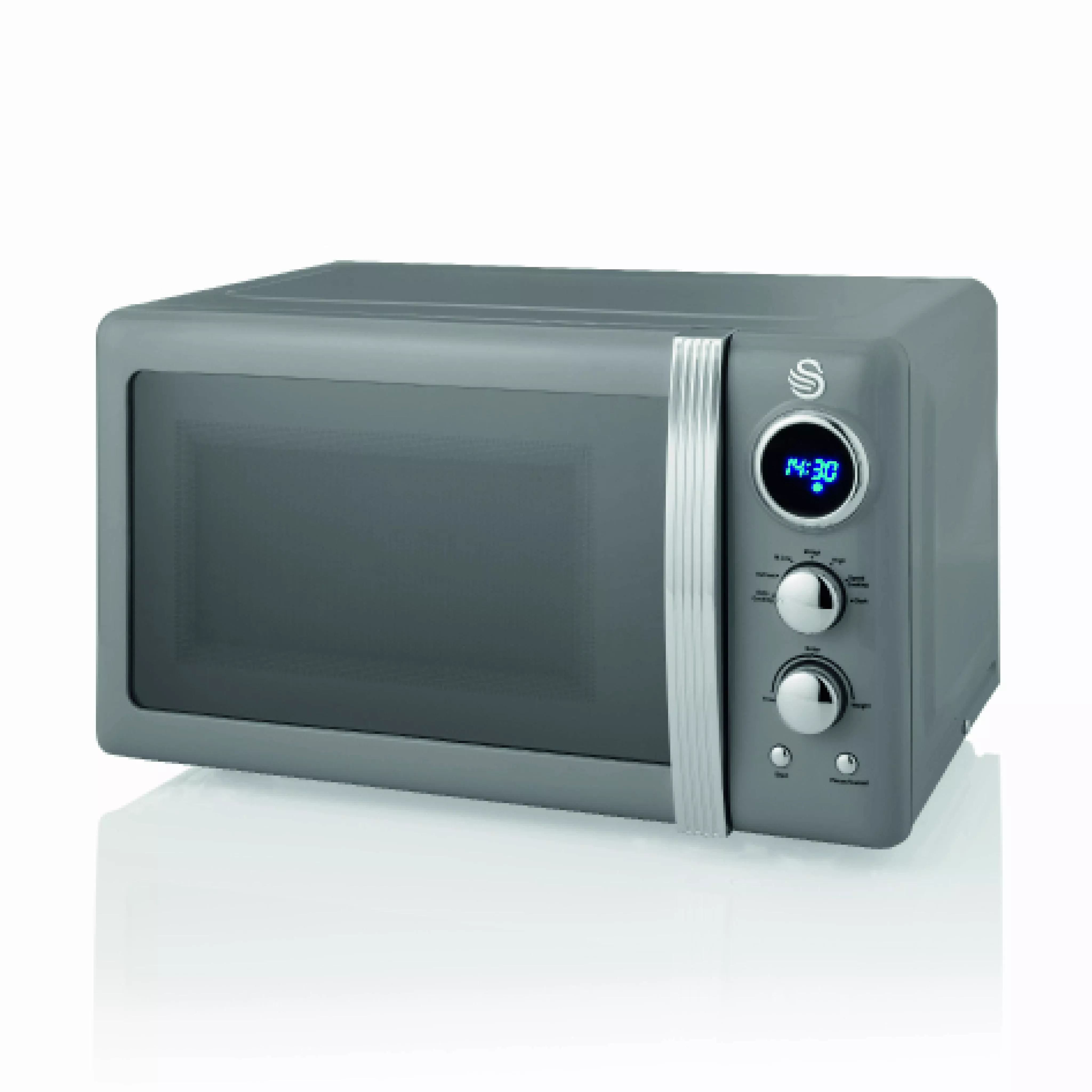 Swan 800W Retro Digital Microwave Microwave Range