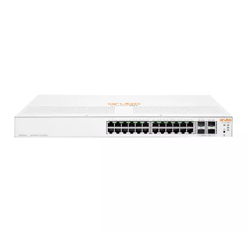 Aruba Instant On 1930 24G Class4 PoE 4SFP/SFP+ 195W (x20) Managed L2+ Gigabit Ethernet (10/100/1000) Power over Ethernet (PoE) 1U White