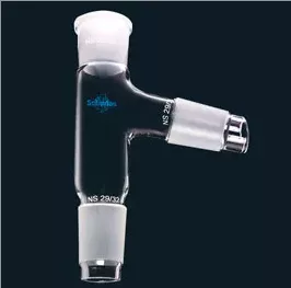 Distilling head, descending angle: 75º. SCHARLAU. Cone: 14/23. Socket: 14/23. Cone: 14/23
