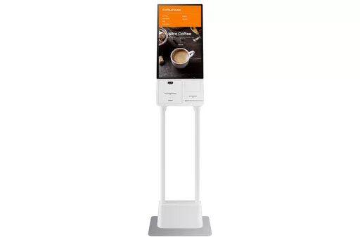 Samsung LH24KMATBGC Kiosk design 60.5 cm (23.8") Wi-Fi 250 cd/m² Full HD White Touchscreen 16/7