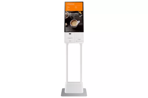 Samsung LH24KMATBGC Kiosk design 60.5 cm (23.8") Wi-Fi 250 cd/m² Full HD White Touchscreen 16/7