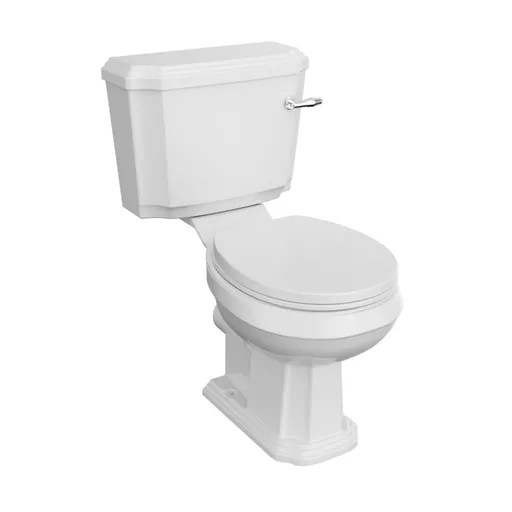 Ashcombe Soft Close Toilet Seat - White