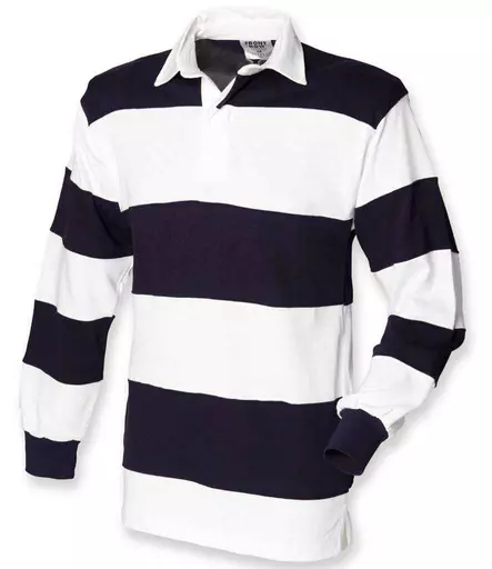 Front Row Sewn Stripe Rugby Shirt