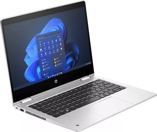 HP Pro x360 435 G10 AMD Ryzen™ 5 7530U Hybrid (2-in-1) 33.8 cm (13.3") Touchscreen Full HD 8 GB DDR4-SDRAM 256 GB SSD Wi-Fi 6E (802.11ax) Windows 11 Pro Silver