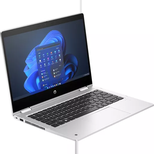 HP Pro x360 435 G10 AMD Ryzen™ 5 7530U Hybrid (2-in-1) 33.8 cm (13.3") Touchscreen Full HD 8 GB DDR4-SDRAM 256 GB SSD Wi-Fi 6E (802.11ax) Windows 11 Pro Silver