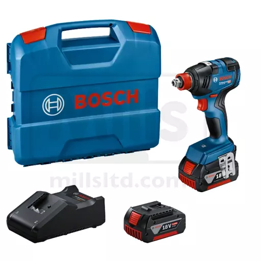 Bosch GDX 18V-200 Cordless Impact Driver/Wrench w/ 2x 5.0Ah