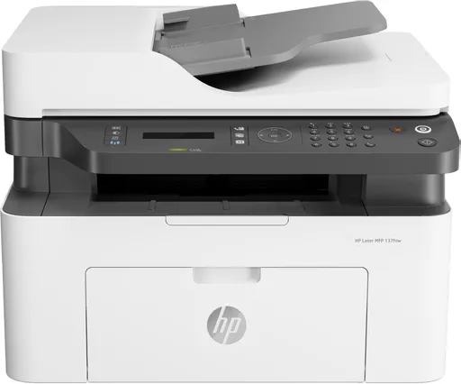 HP Laser MFP 137fnw, Black and white, Printer for Small medium business, Print, copy, scan, fax