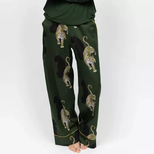 Cyberjammies WIDE LEG PYJAMA BOTTOMS   Leopard