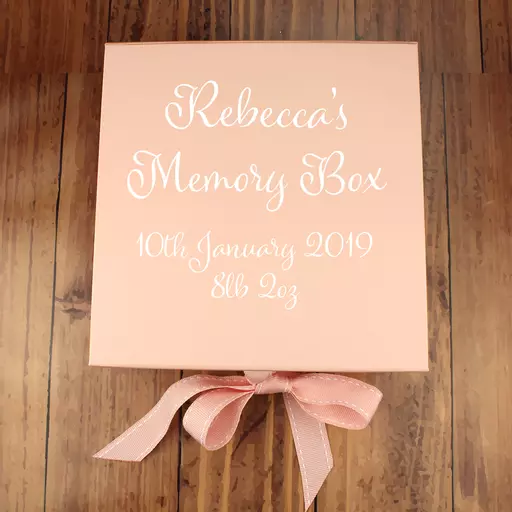 Baby Pink Memory Box