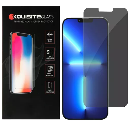 Xquisite 2D Glass - iPhone 14 Plus & iPhone 13 Pro Max - Privacy