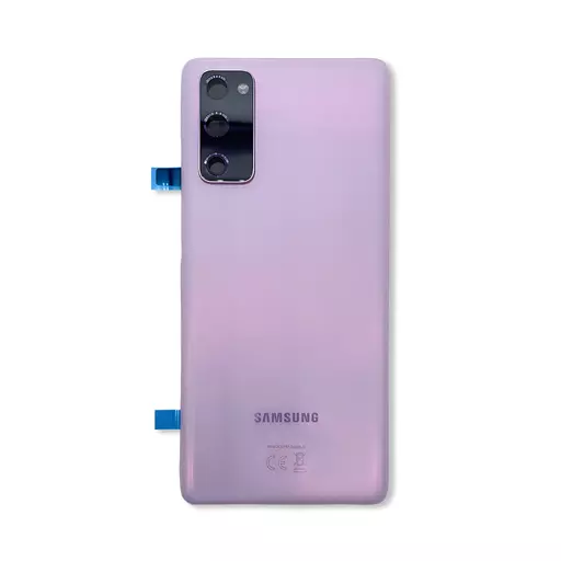 Back Cover w/ Camera Lens (Service Pack) (Cloud Lavender) - For Galaxy S20 FE 5G (G781)