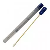 Swab Woodstick Shaft with Cotton Tip In Tube (IVD) pk 250