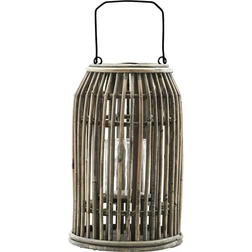 Lantern, Ova, Natural  Small