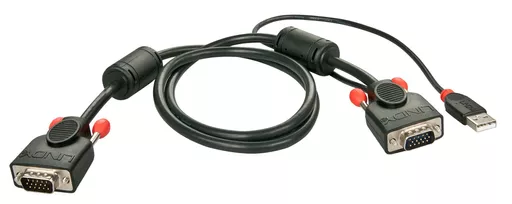 Lindy KVM system cable KVM Switch Combo Series USB 1m