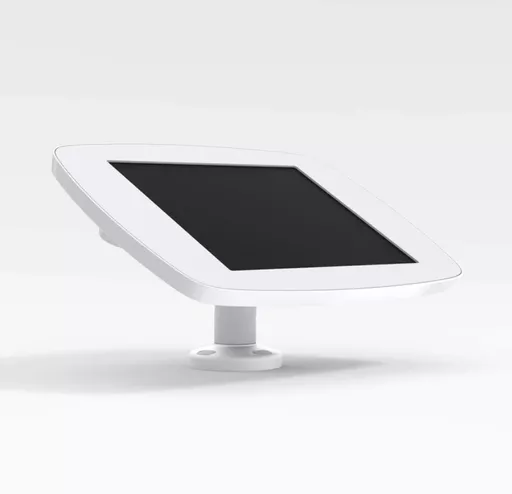 Bouncepad Swivel Desk | Samsung Tab A9 Plus 11.0 (2023) | White | Exposed Front Camera and Home Button