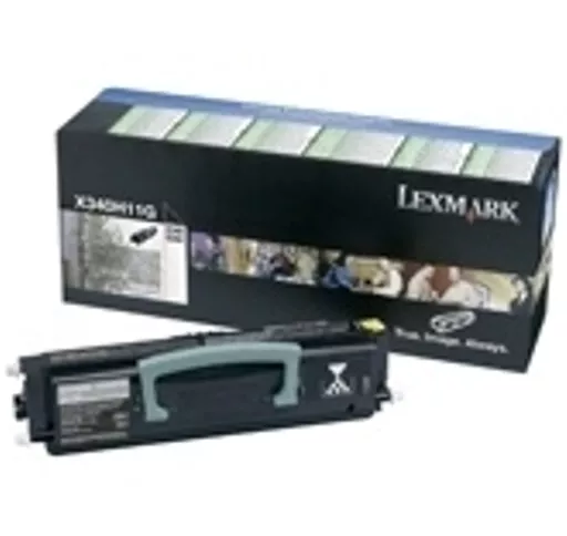 Lexmark X340H31E Toner black, 6K pages ISO/IEC 19752 for Lexmark X 342