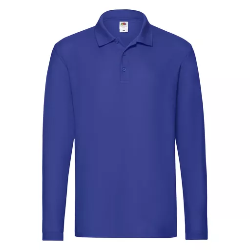 Men's Premium Long Sleeve Polo