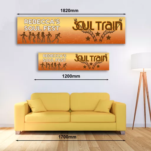 Personalised Banner - Soul Train Banner