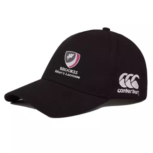 OxfordBrookesUniversity_MensLacrosse_Cap_Black_Front.png