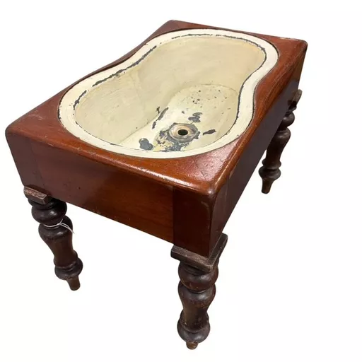 Vintage Victorian Baby Bath Side Table