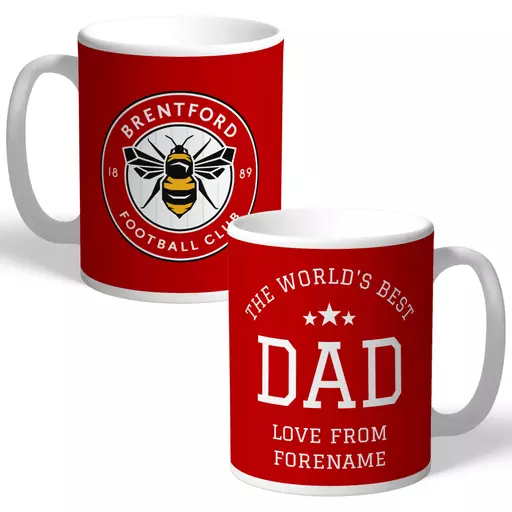 Brentford FC World's Best Dad Mug