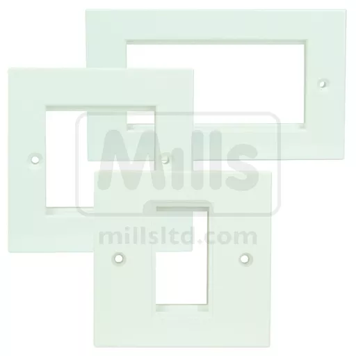 Fusion Standard Faceplate - White