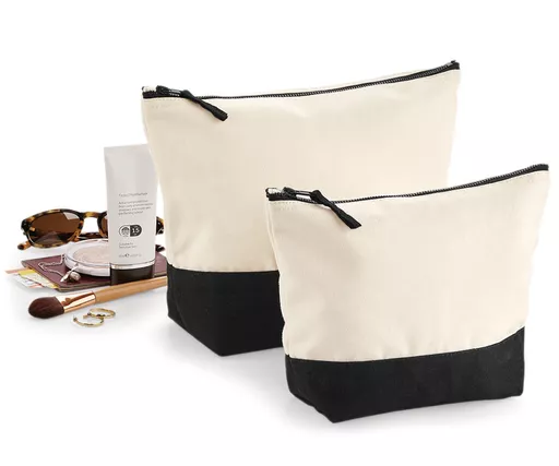 Dipped Base Canvas Accessory Bag