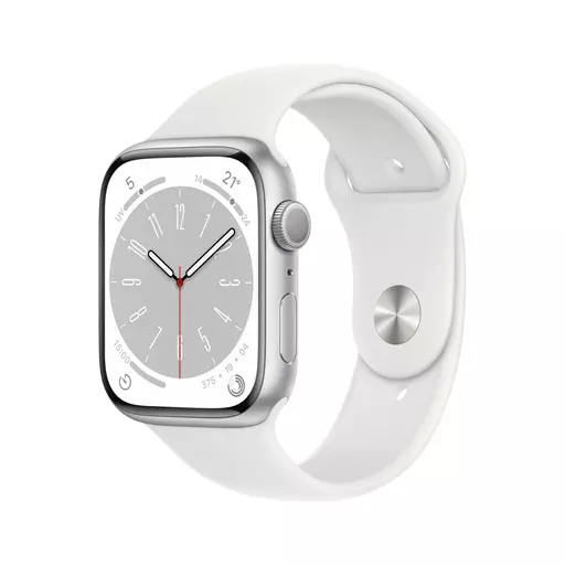 Apple Watch Series 8 OLED 41 mm Silver GPS (satellite)