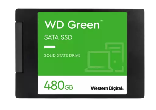 Western Digital Green WDS480G3G0A internal solid state drive 2.5" 480 GB Serial ATA III