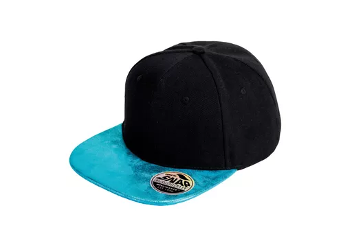 Bronx Glitter Flat Peak Snapback Cap